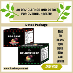 NEW YEAR 30 DAY CLEANSE AND DETOX FOR OVERALL HEALTH! PACKAGE!